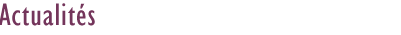 Actualits